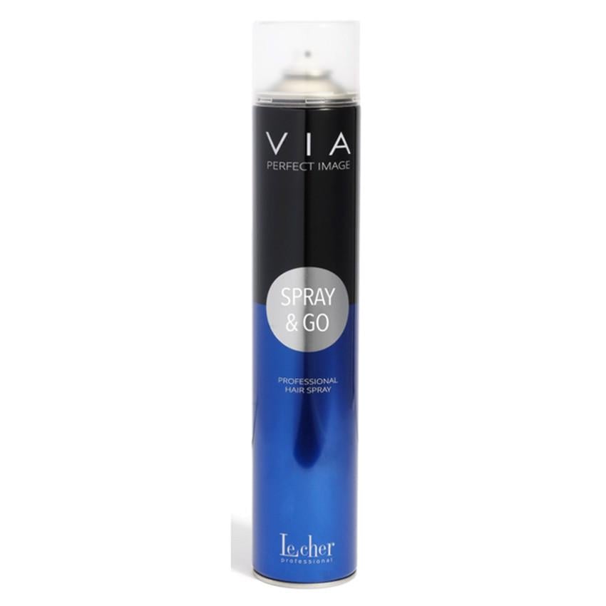 Лак для волос экстра сильной фиксации Le Cher VIA Spray&Go 750 мл (2522645999)