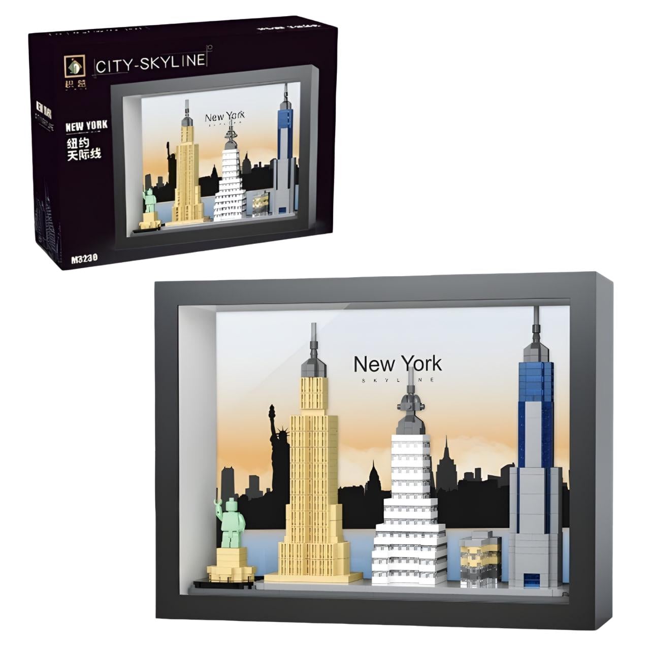 Конструктор детский City Skyline Нью-Йорк на 700+ дет. (M3230)