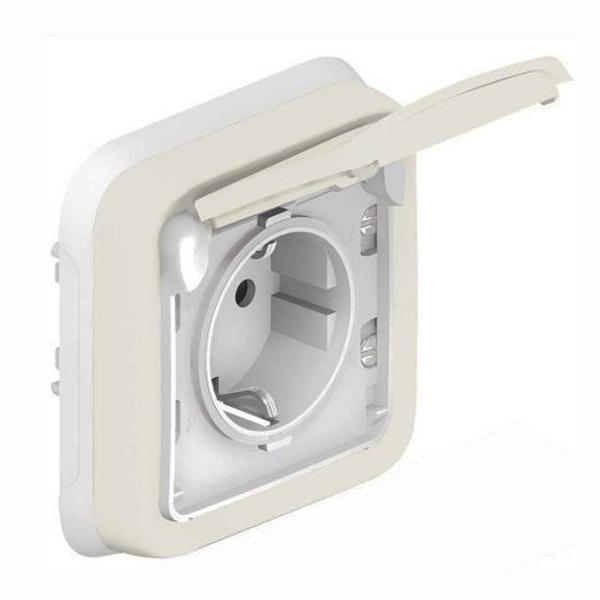 Розетка Legrand Plexo 2к+3 с заземлением Белый (069639)