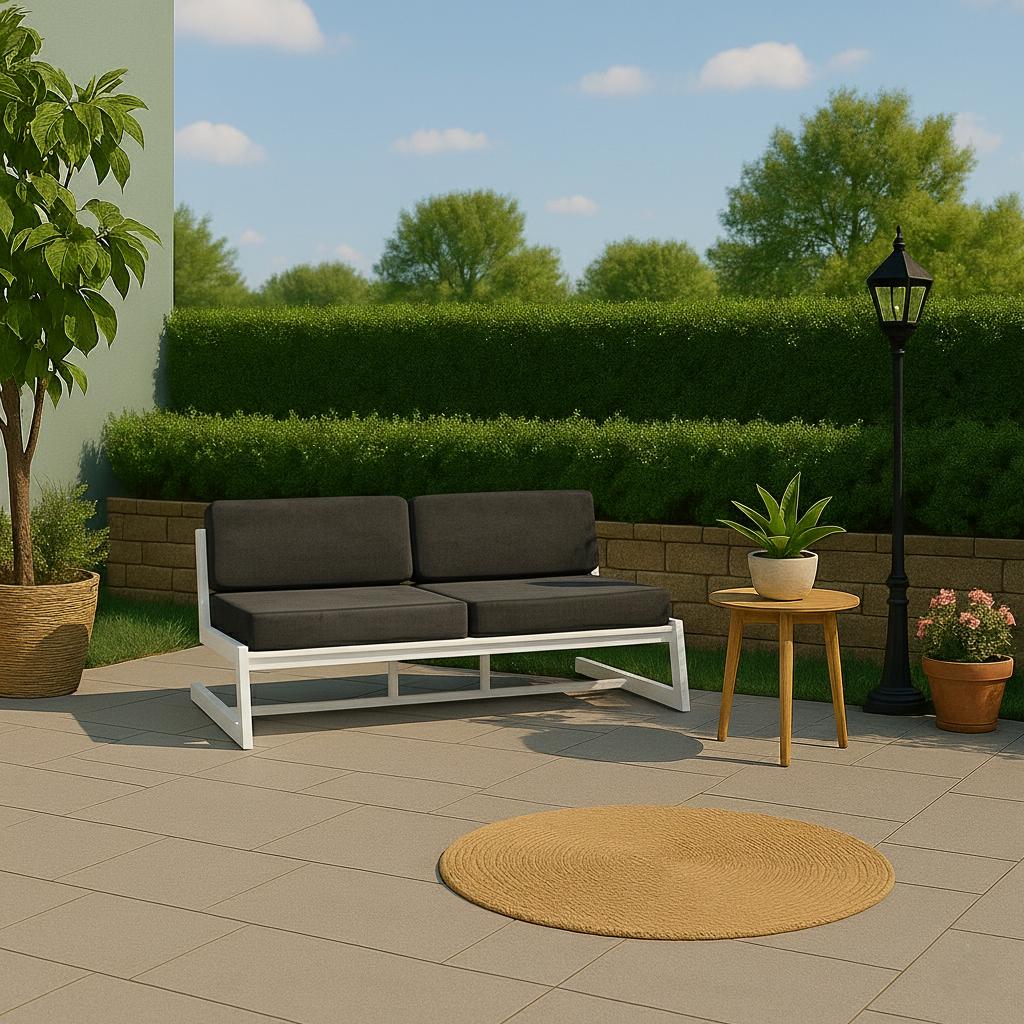 Диван металлический AVVS tech Атлас уличный лофт оксфорд 126 см Темно-серый/Белый (30222913) - фото 4 Диван металлический AVVS tech Атлас уличный лофт оксфорд 126 см Темно-серый/Белый (30222913) - фото 4