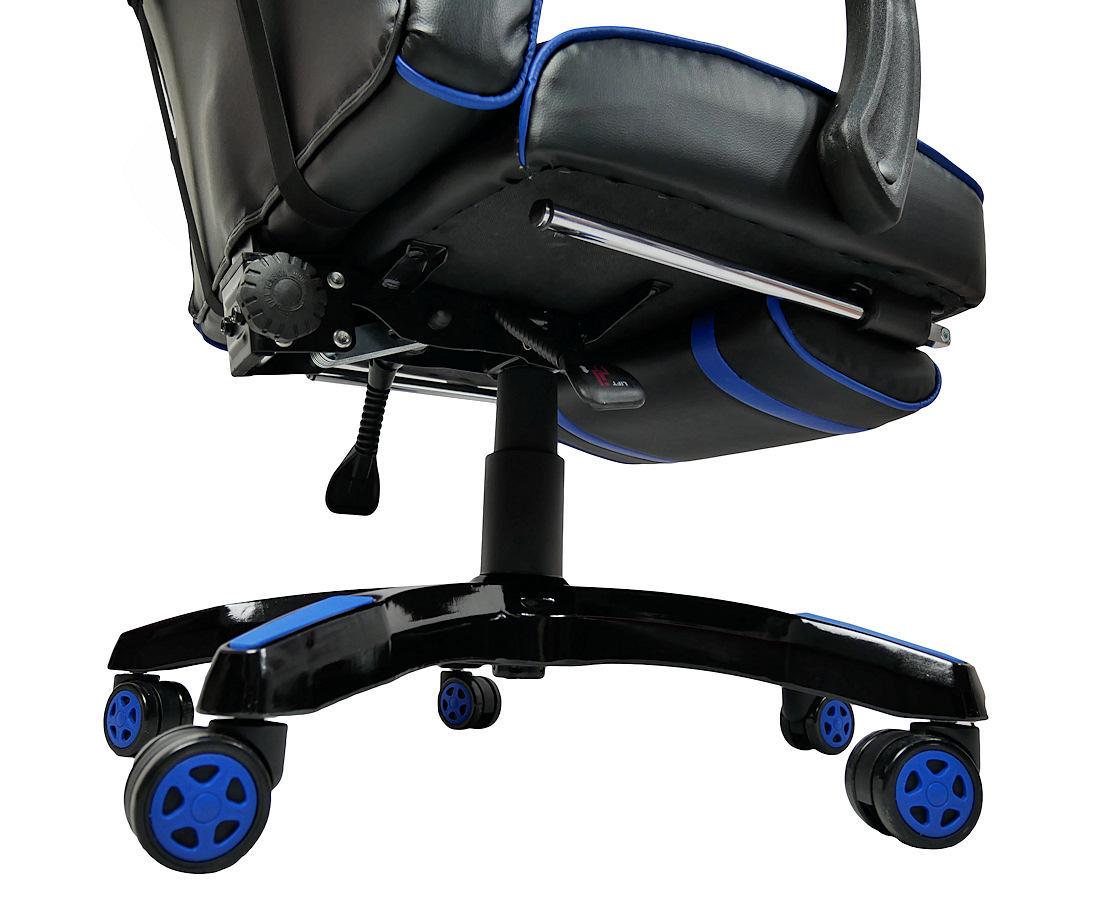 Кресло компьютерное DEUS Large Черный/Синий (10195951) - фото 8 Кресло компьютерное DEUS Large Черный/Синий (10195951) - фото 8