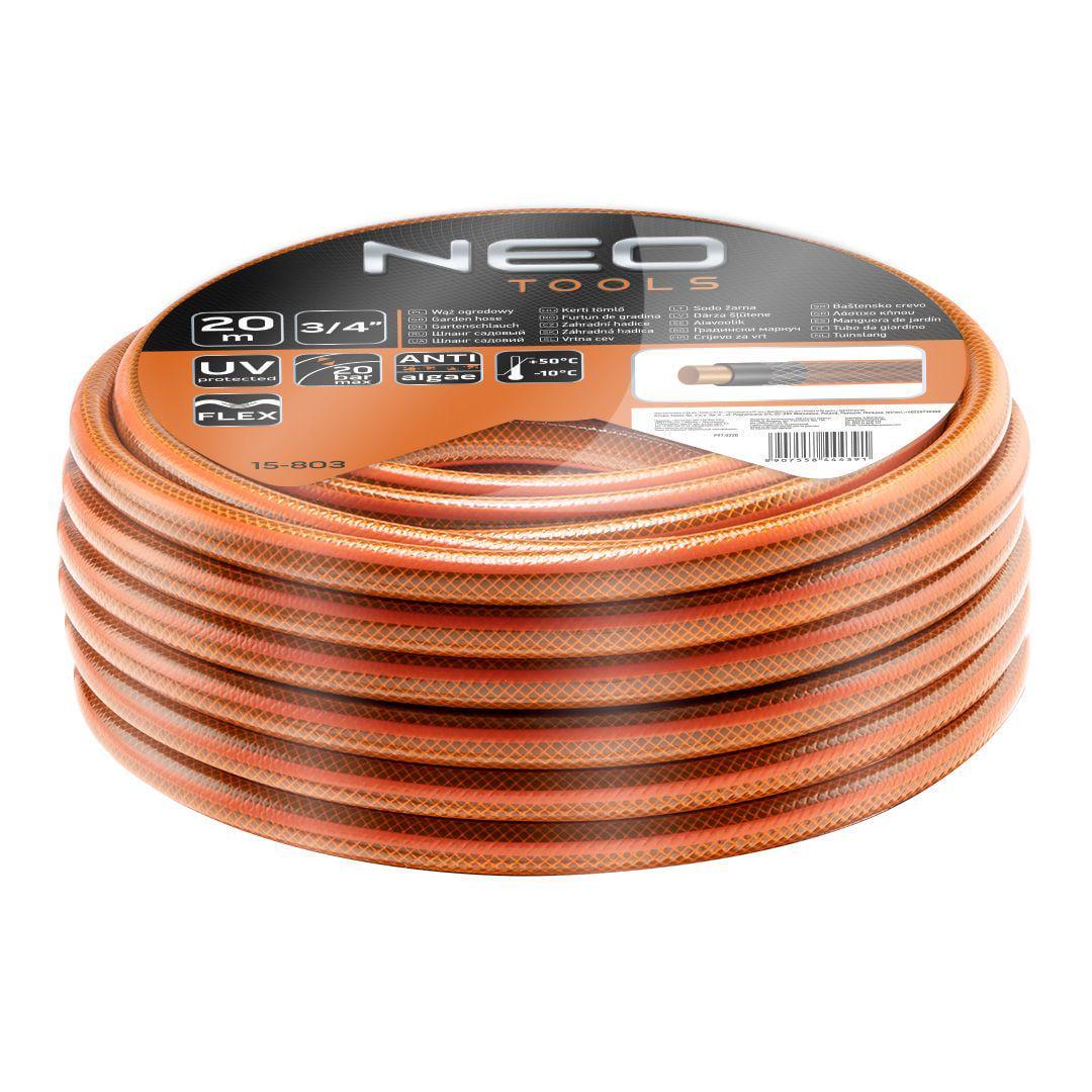 Шланг садовый NEO Tools Economic 3/4" 20 м (15-803) Шланг садовый NEO Tools Economic 3/4" 20 м (15-803)