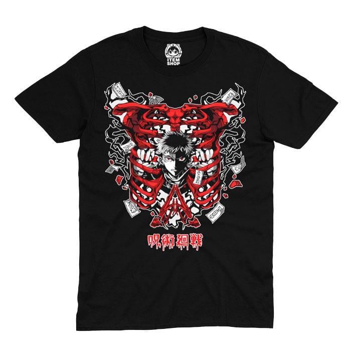 Футболка Рeмен Сукуна Магическая Битва Jujutsu Kaisen MRZ v175 XS (24828)