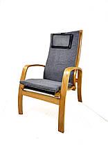 Крісло для відпочинку з підніжкою Avko ARC011 Natural Grey - фото 4 Крісло для відпочинку з підніжкою Avko ARC011 Natural Grey - фото 4