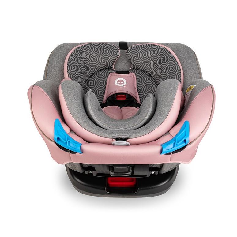 Автокресло MoMi Tordi IsoFix 0-36 кг Pink (35314) - фото 11