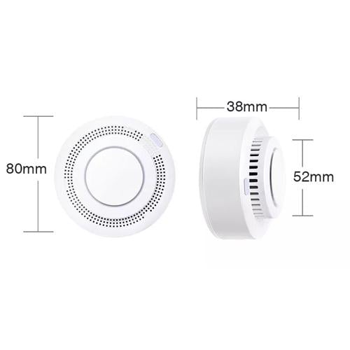 Датчик диму бездротовий Tuya YG400A Wi-Fi 85дБ 2xAAA для розумного будинку White (957086) - фото 5 Датчик диму бездротовий Tuya YG400A Wi-Fi 85дБ 2xAAA для розумного будинку White (957086) - фото 5