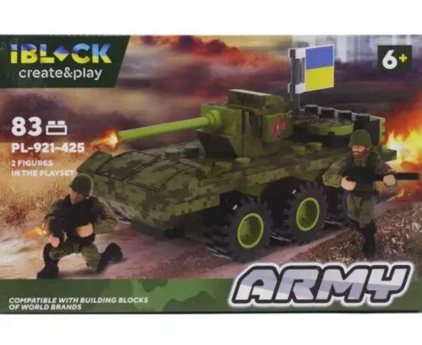 Конструктор Iblock Армия БМП 83 дет.