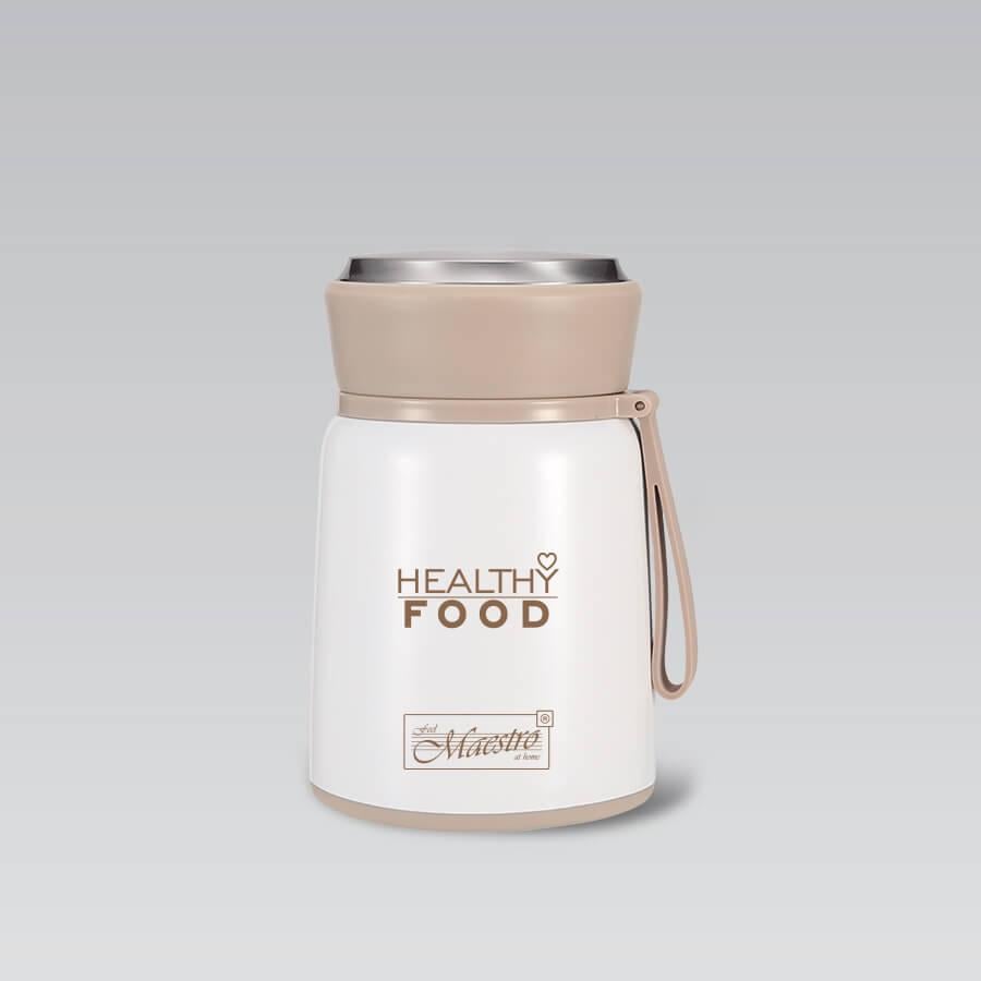 Термос пищевой Maestro для еды из нержавеющей стали 0,53 л (MR-1646-53)