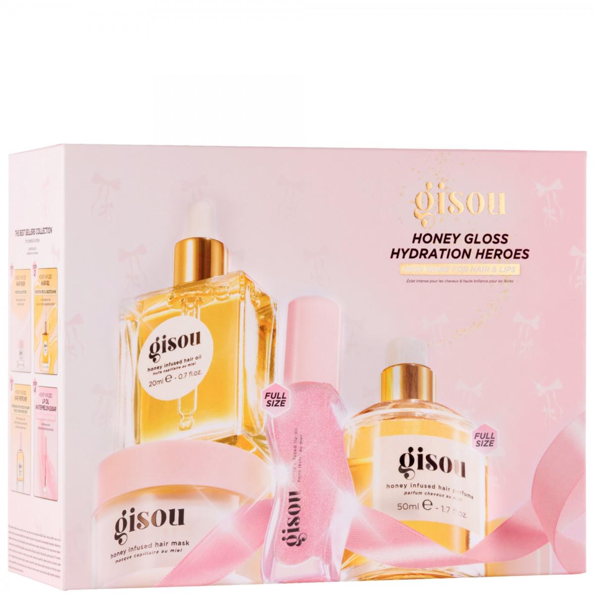 Подарунковий набір Gisou Honey Gloss Hydration Heroes Gift Set - фото 3