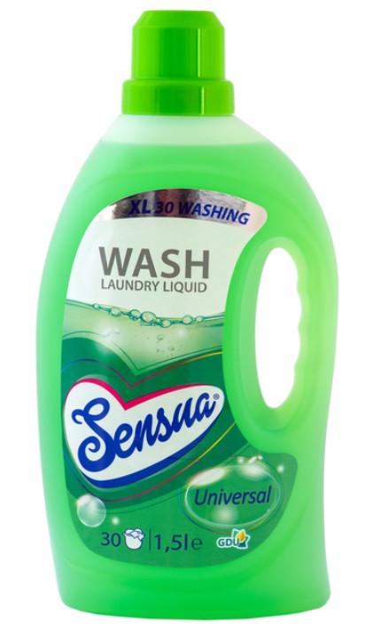 Стиральное средство Sensua Universal Gel для всех типов тканей и цветов 1,5 л (2490092755)