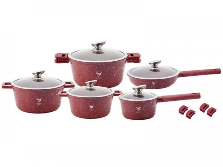 Набор кастрюль Top Kitchen TK00023 Красный Набор кастрюль Top Kitchen TK00023 Красный