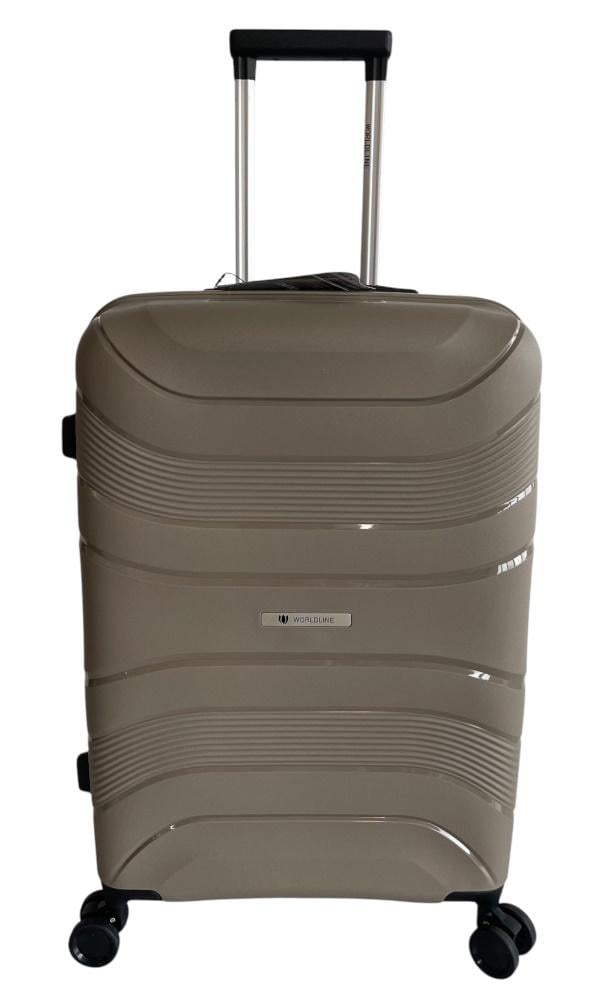 Чемодан малый для ручной клади AIRTEX Worldline 288 полипропилен S Шампань