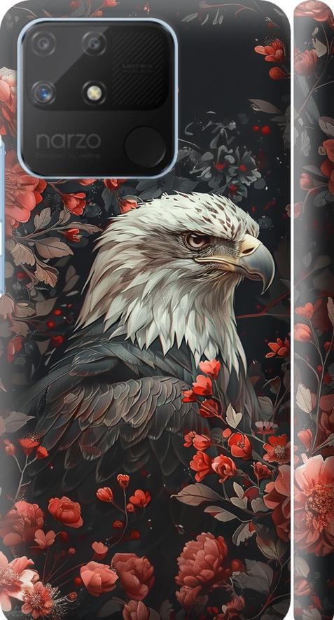 Чехол на Realme Narzo 50A Цветочный страж (6102m-2514-42517)