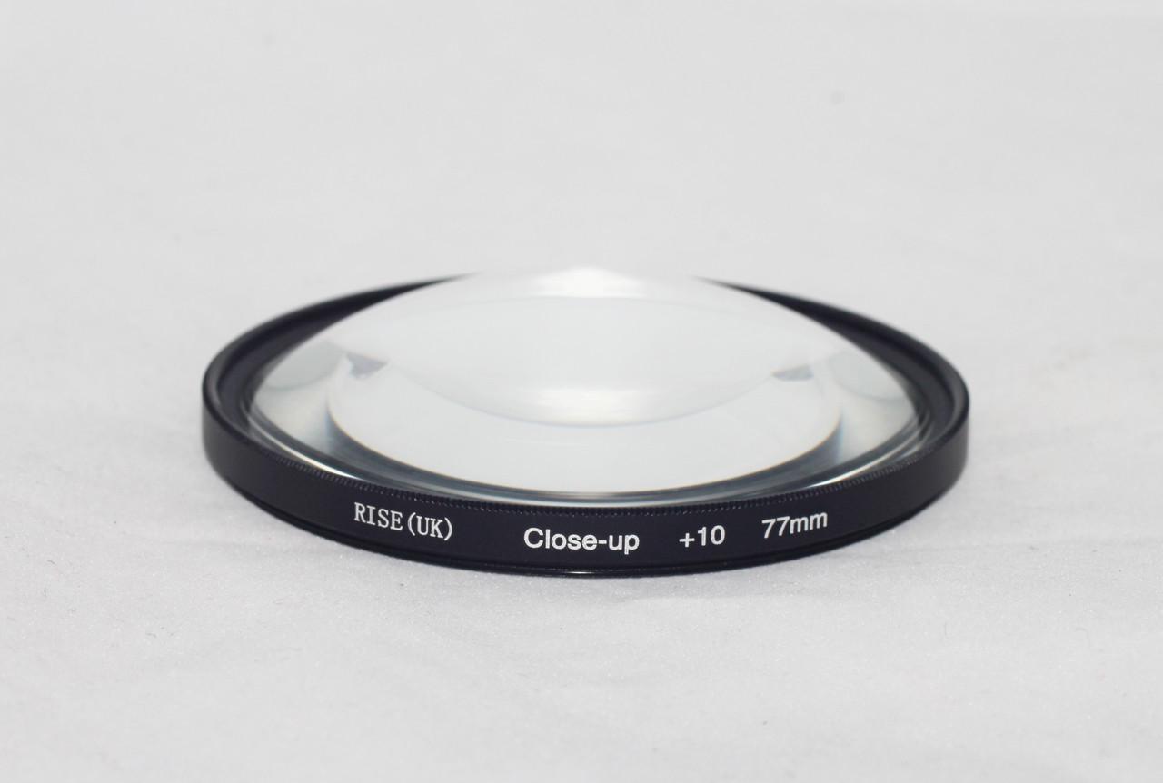 Светофильтр макролинза Close UP +10 Rise UK D 77 мм (341598031)