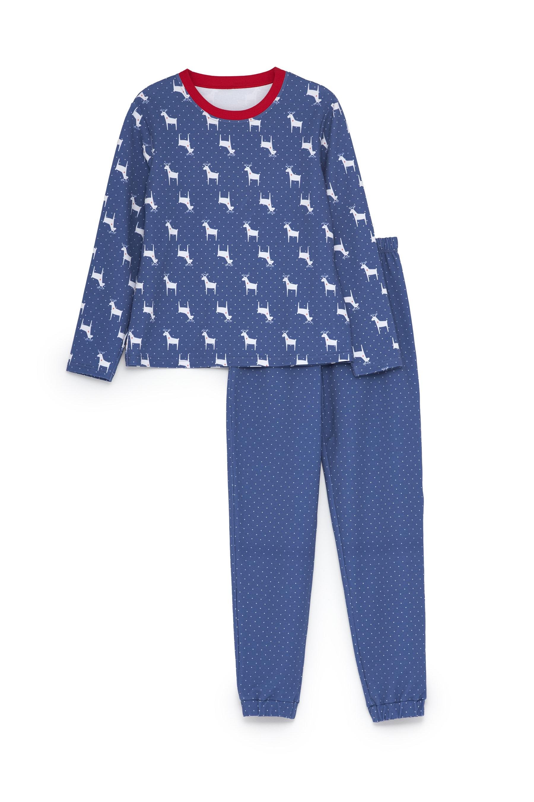 Пижама женская теплая Ellen fantasy Lpf 0381/03/01 M Синий Пижама женская теплая Ellen fantasy Lpf 0381/03/01 M Синий