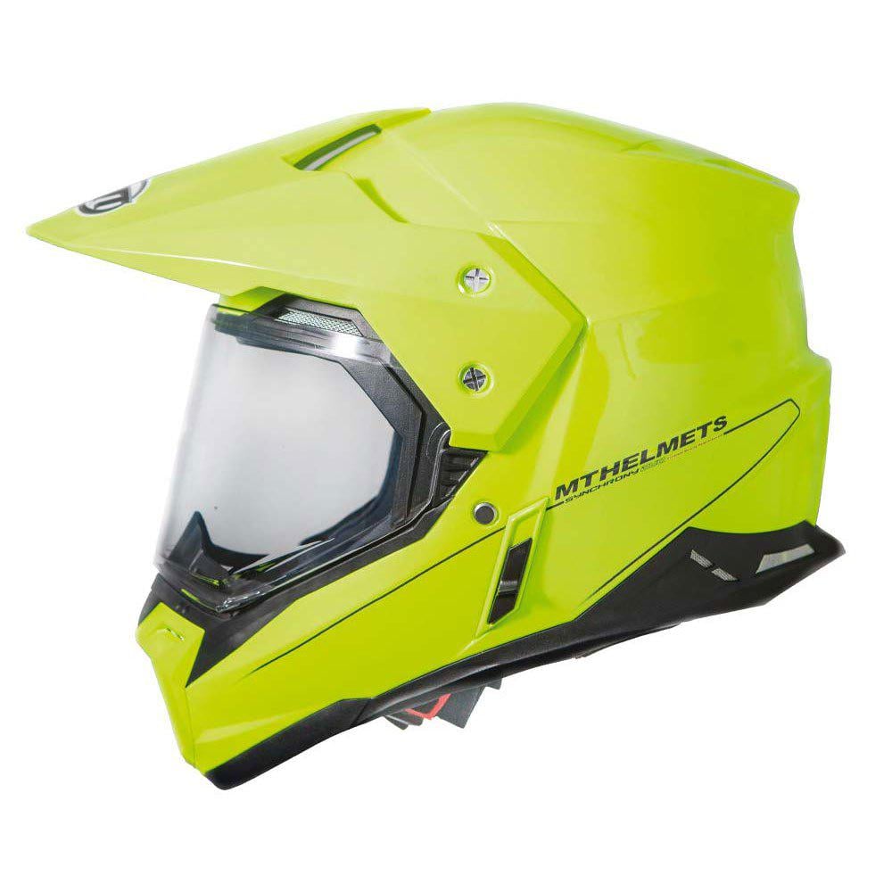 Мотошлем MT HELMETS SYNCHRONY SV Duo Sport Solid M Gloss Yellow (23241)