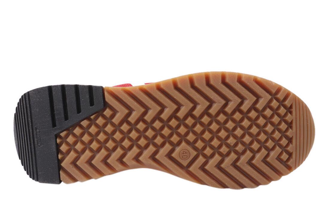 Кроссовки мужские Konors из кожи-нубука на низком ходу на шнуровке р. 41 Красный (544-21/22DTS) - фото 6 Кроссовки мужские Konors из кожи-нубука на низком ходу на шнуровке р. 41 Красный (544-21/22DTS) - фото 6