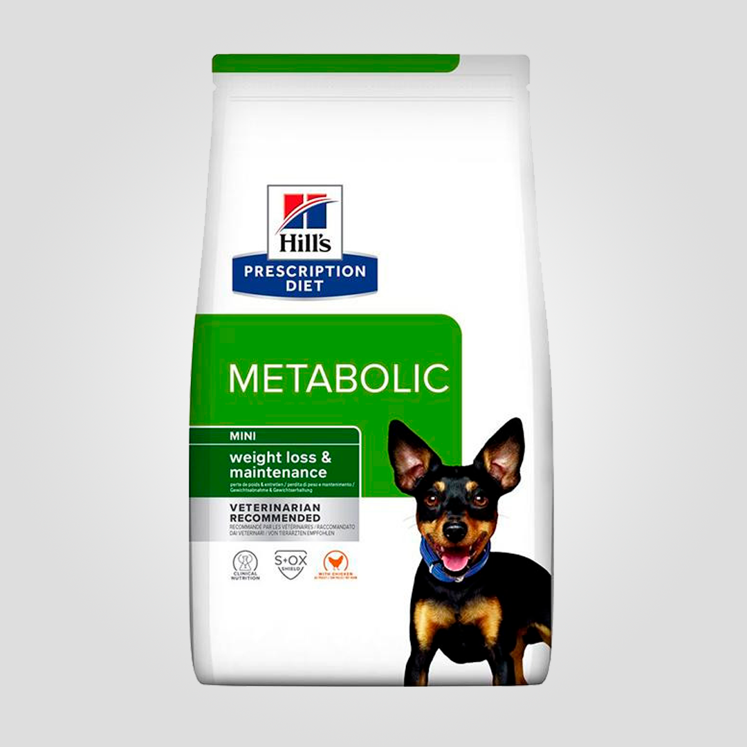 Корм сухий Hill's PD Canine Metabolic Mini для контролю ваги у собак дрібних порід з ягням та рисом 1 кг (20504963)