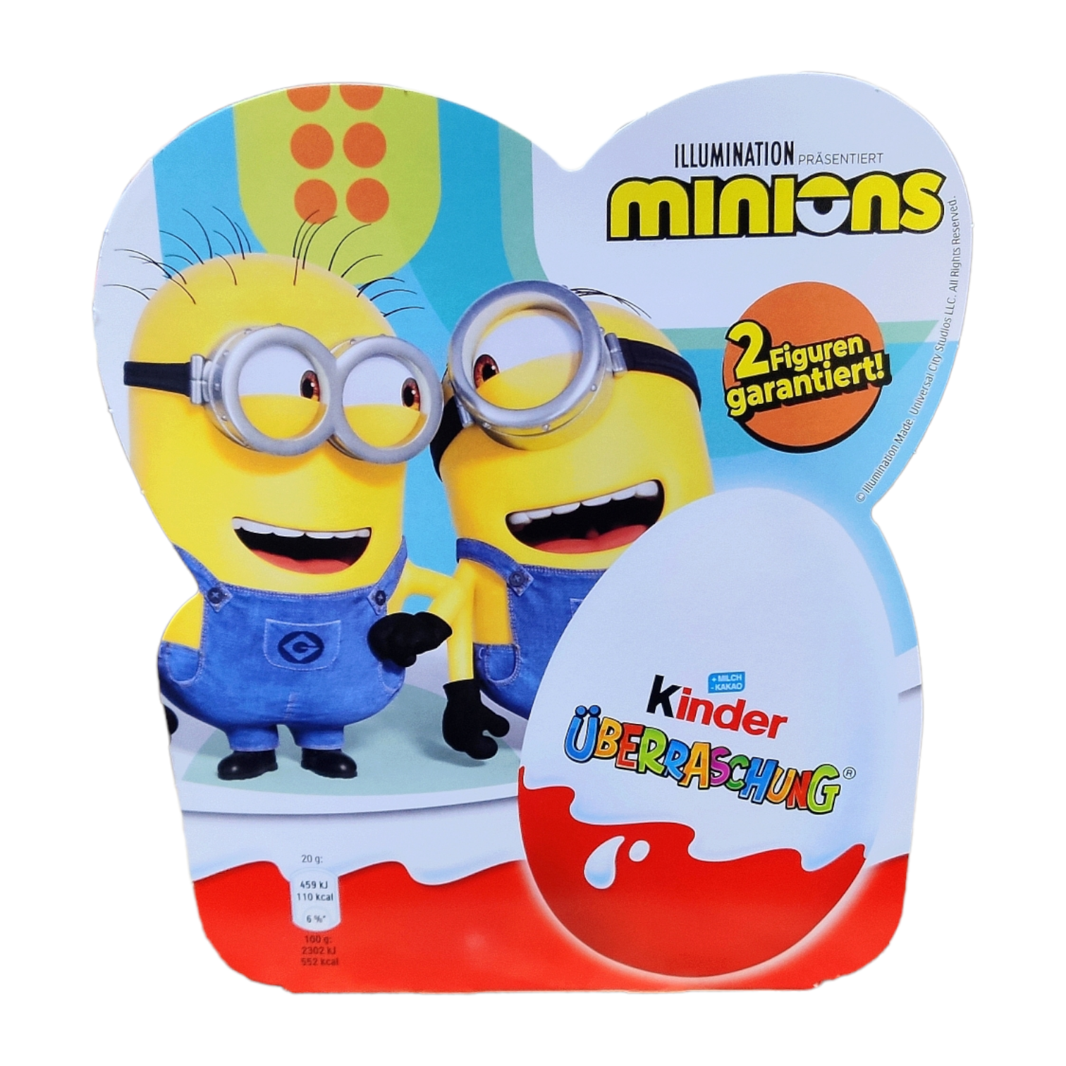 Яйця шоколадні Kinder Surprise Minions 4 шт. (0004) - фото 1