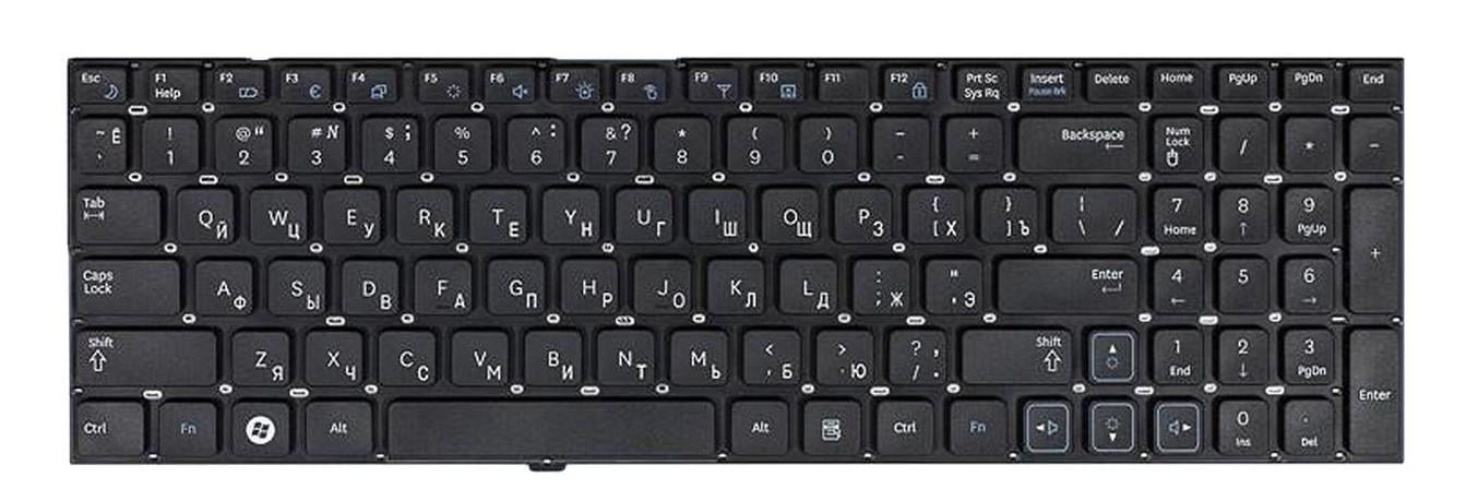 Клавиатура для ноутбука Samsung NP-RV509-S01RU матовая (BA59-02941D)