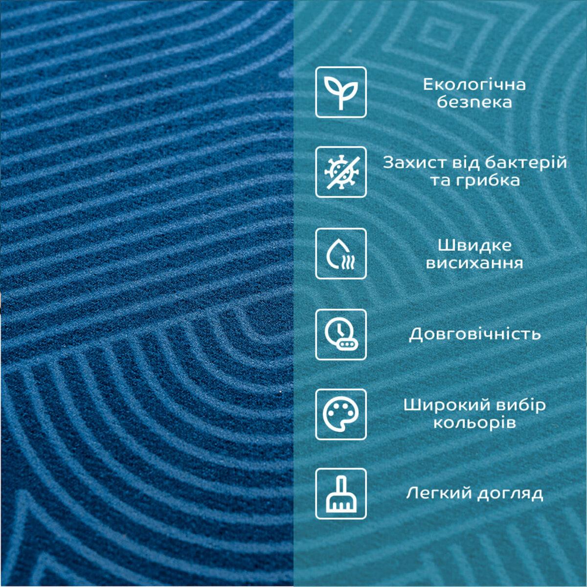 Коврик влагопоглощающий 40х60х3 мм (SW-00002553) - фото 4 Коврик влагопоглощающий 40х60х3 мм (SW-00002553) - фото 4