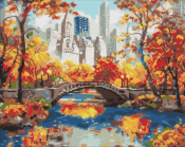 Алмазная мозаика Ideyka Золотой парк 40x50 см (Id-AMO8076)