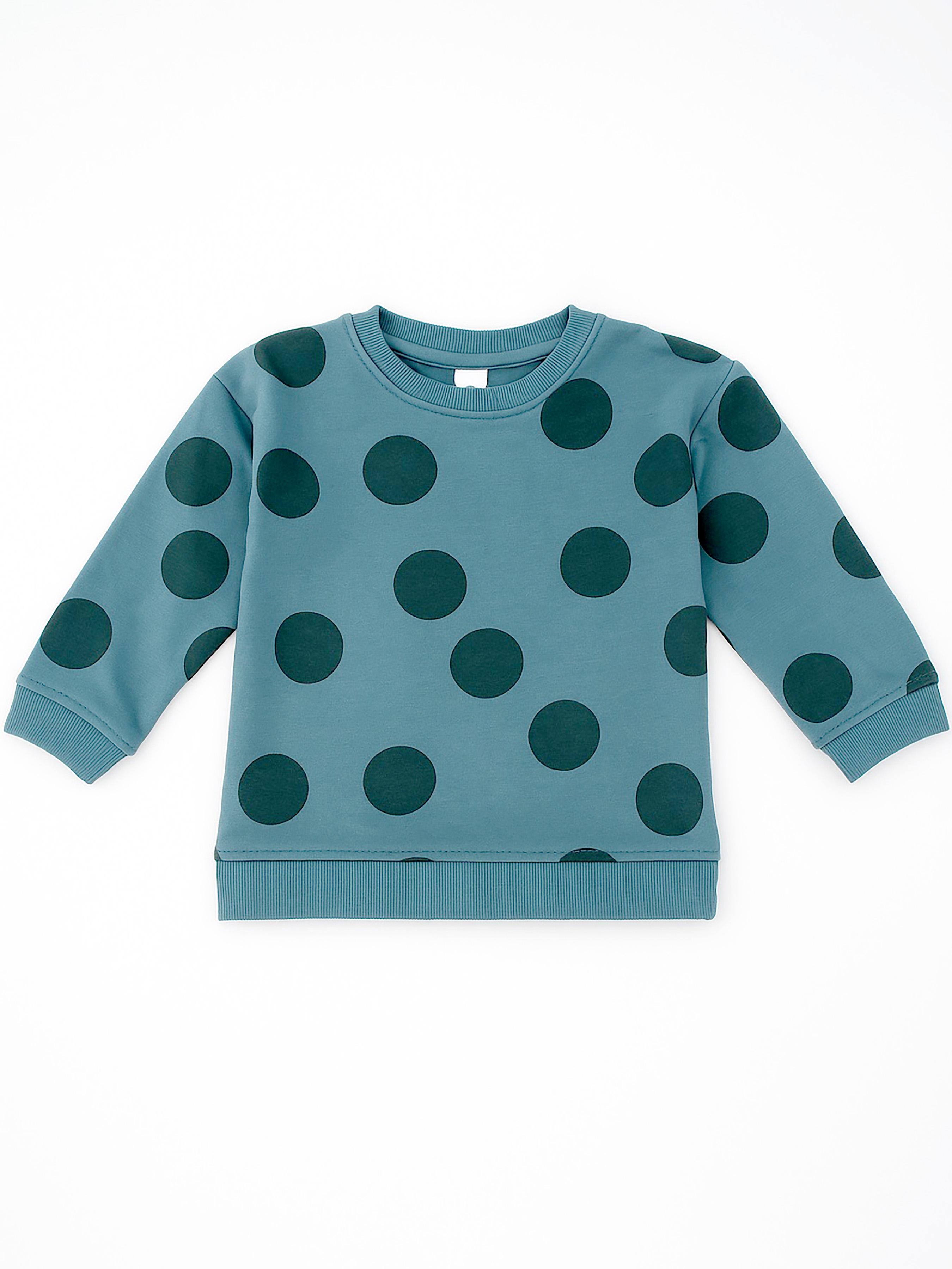 Світшот H&M 98 см Синій Горох (A111210273691)