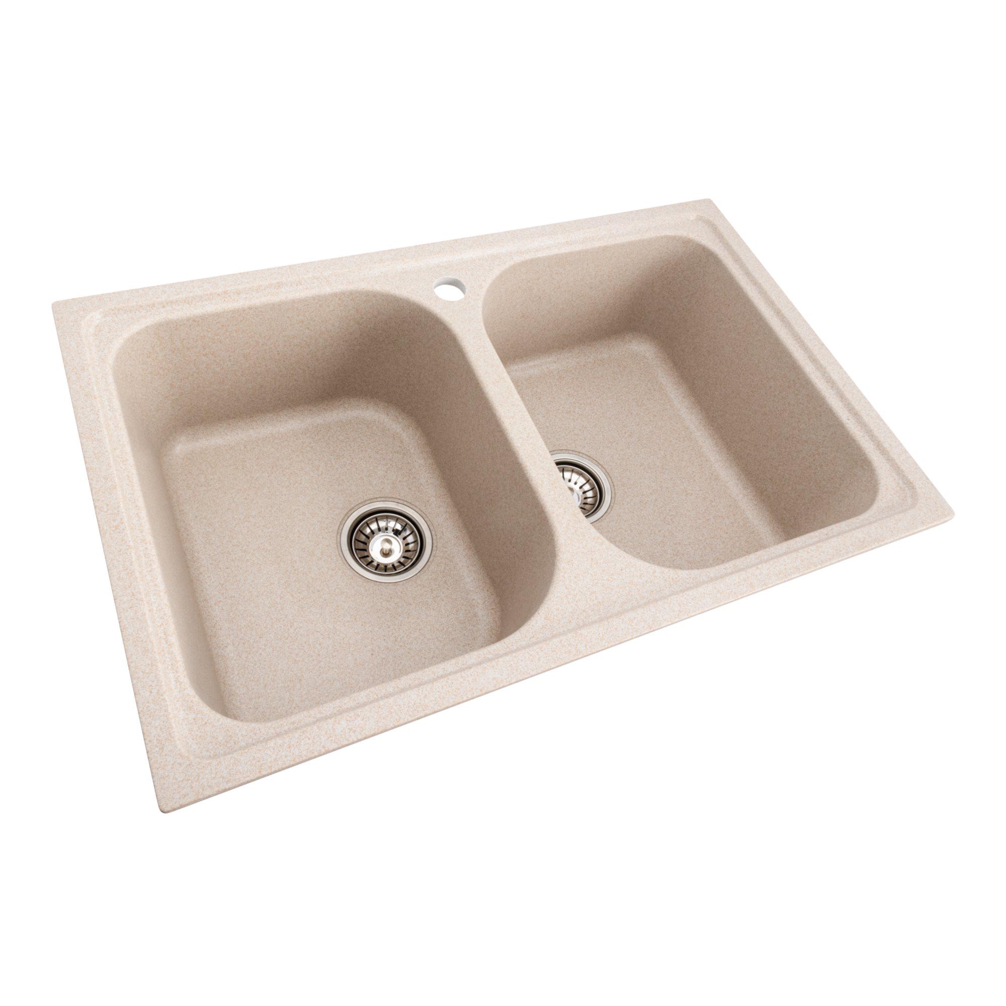 Мийка для кухні гранітна Platinum 7950 Equatoria матова Сафарі - фото 2