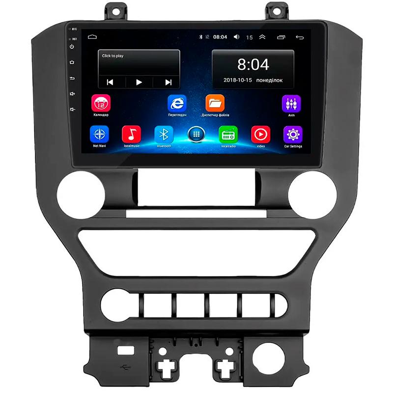 Автомагнітола штатна Lesko Base для Ford Mustang VI рестайлінг 2017- р. Wi-Fi/GPS 2/32 GB 9" (10929-59553)