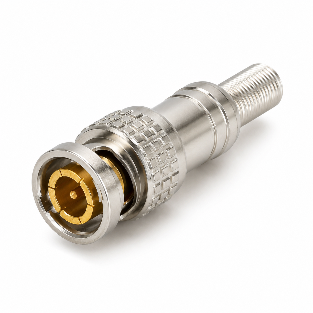 Разъем BNC-M Gold Corton BOX Q100 коннектор типа Male (37311603)