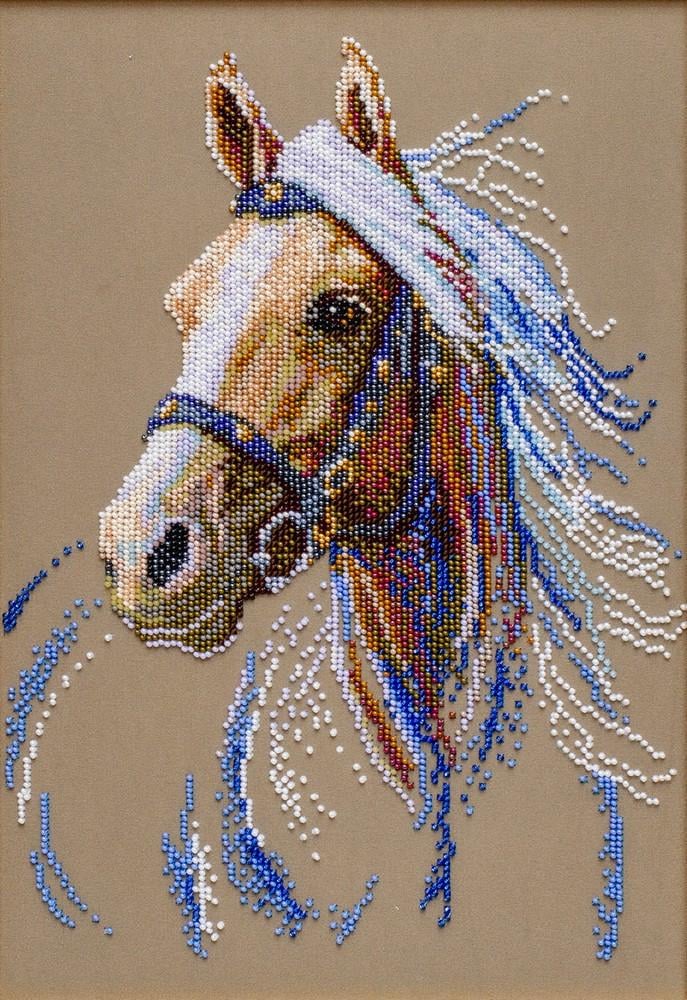 Вышивка бисером Молния частичная выкладка 24x35 см (29216095)