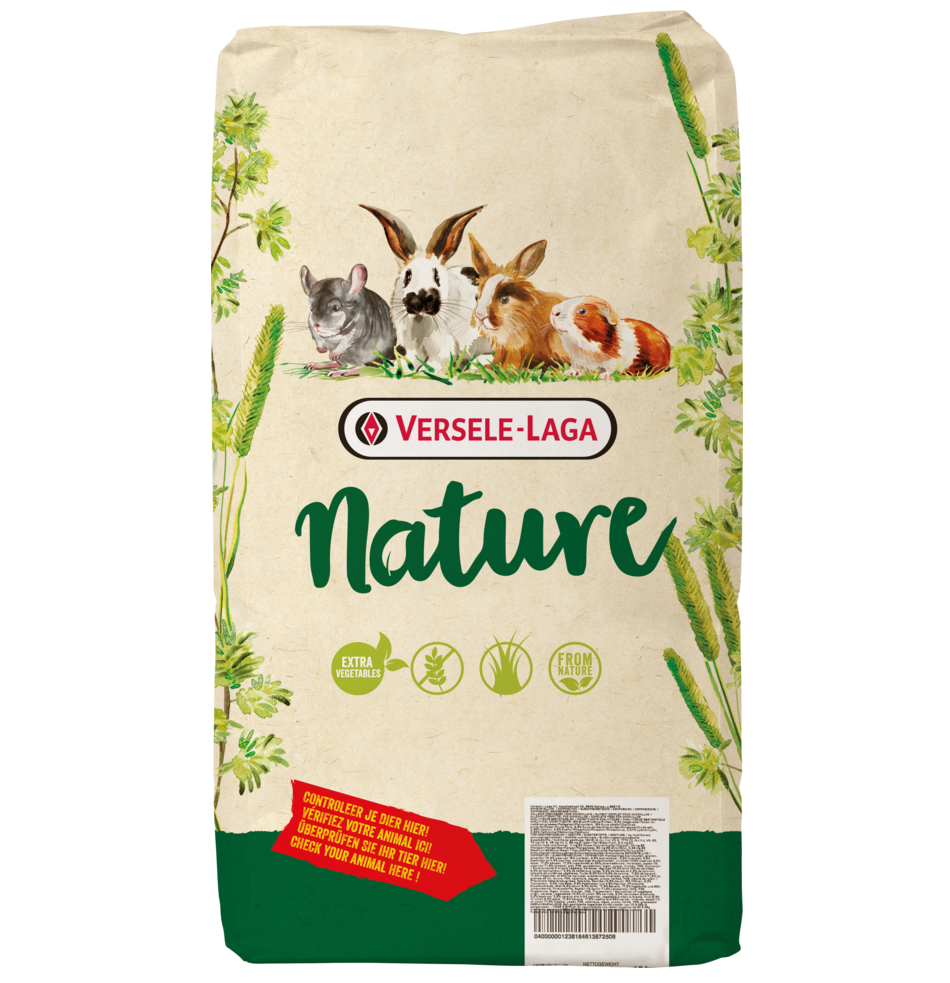 Корм беззерновой для морских свинок Versele-Laga Nature Cavia 9 кг (24149411)