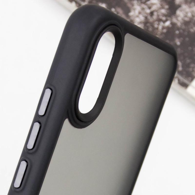 Противоударный чехол TPU+PC Lyon Frosted для Xiaomi Redmi 9A Black - фото 5