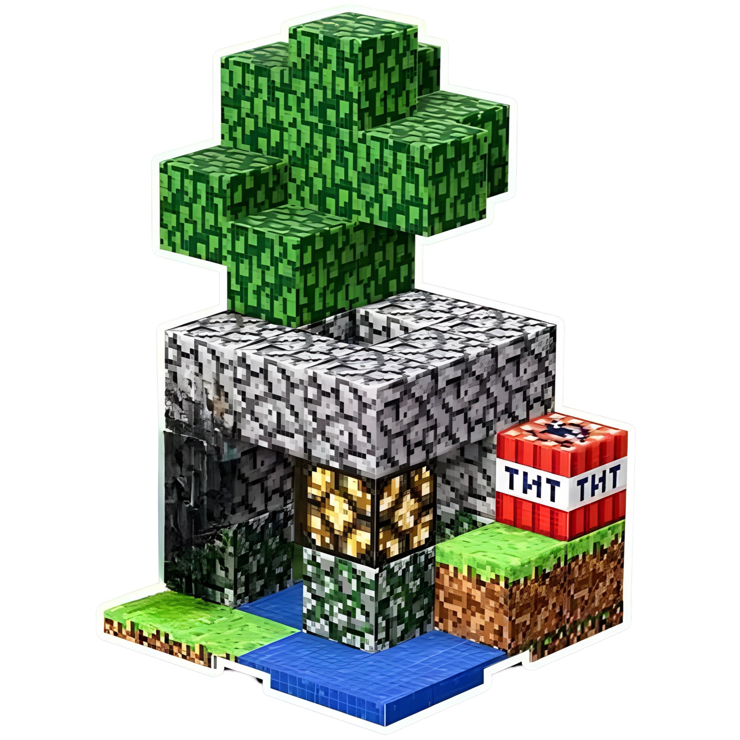 Конструктор дитячий магнітний Minecraft Колодязь 47 дет. (T9903)