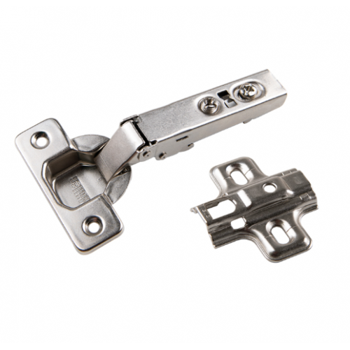 Петля меблева накладна Muller 105° Clip-On d 35 мм з доводчиком (714264)