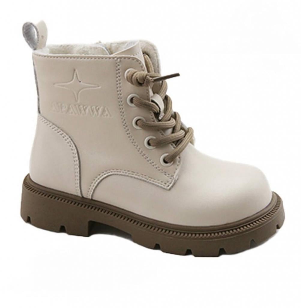 Осенние ботинки для девочек 648 р. 33 Бежевый