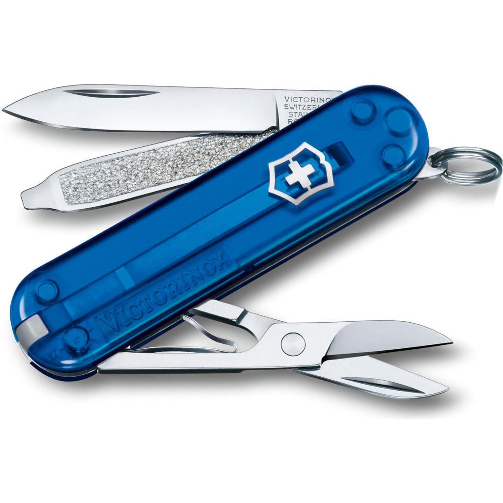 Туристический нож швейцарский Victorinox Classic SD Colors Deep Ocean (0.6223.T2G) Туристический нож швейцарский Victorinox Classic SD Colors Deep Ocean (0.6223.T2G)