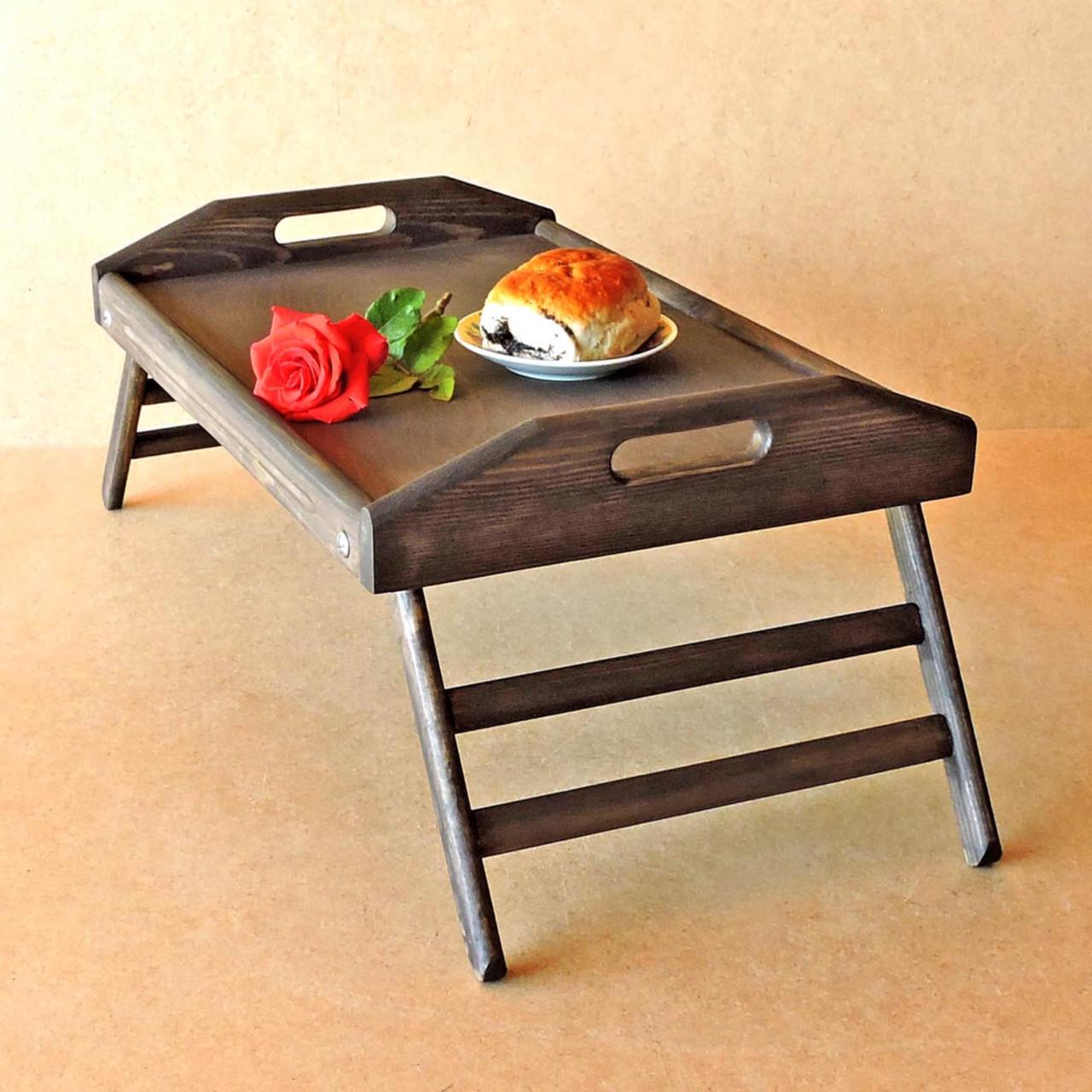 Столик-піднос для сніданку з дерева Флорида Мокко (СТП-000410)