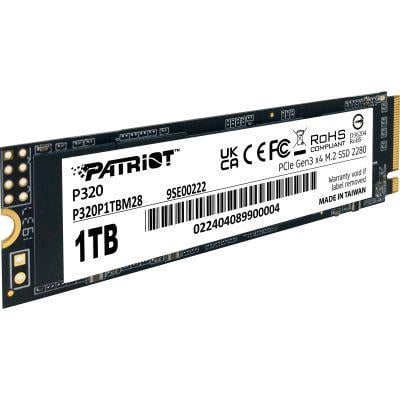 SSD-накопичувач Patriot P320 1TB M.2 2280 (P320P1TBM28) - фото 2