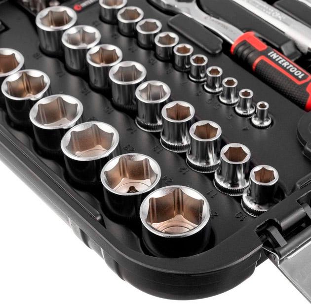 Набір інструментів Intertool Storm 73 шт. (ET-8073) - фото 5 Набір інструментів Intertool Storm 73 шт. (ET-8073) - фото 5