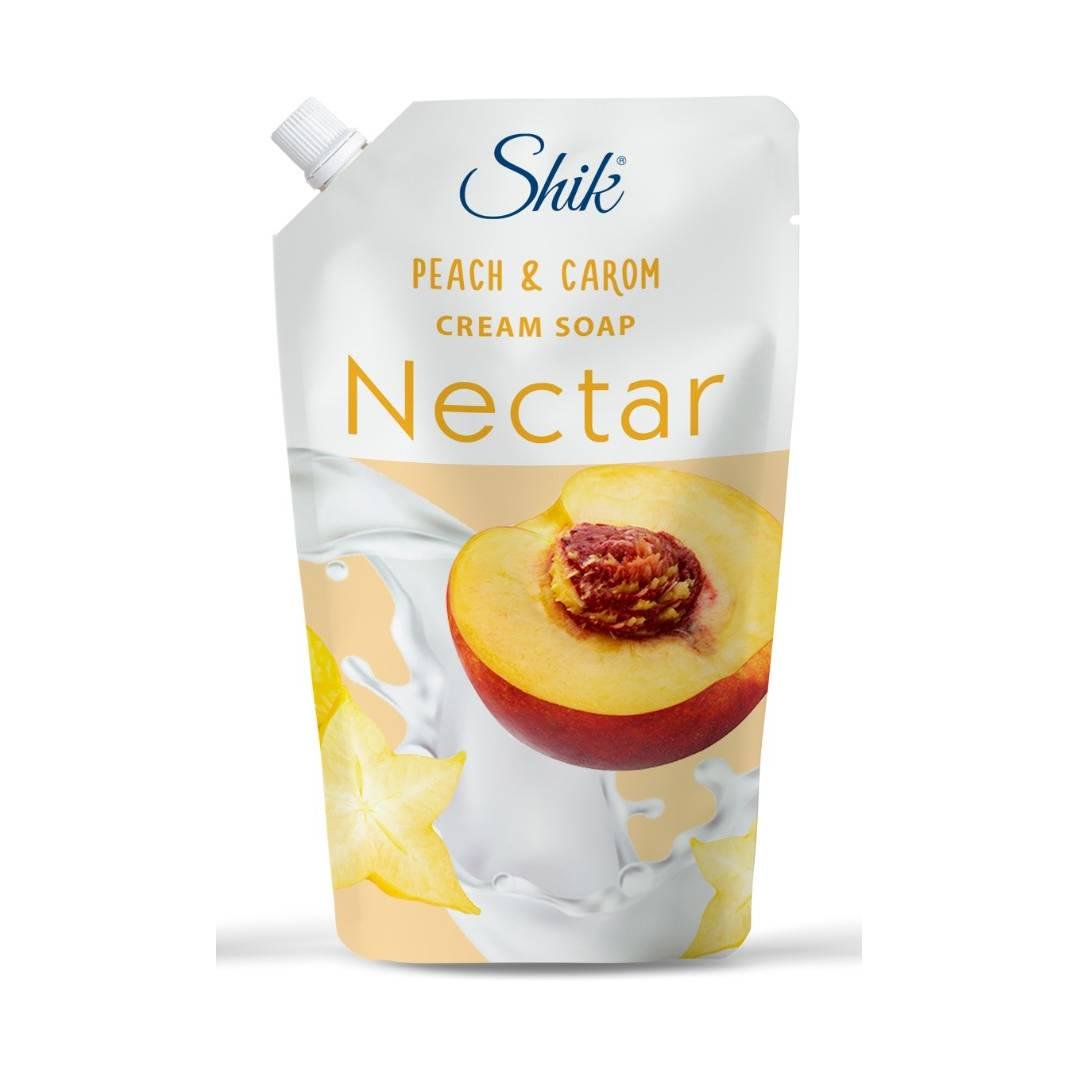 Крем-мило рідке Shik Nectar персик і карамболь дой пак 900 г