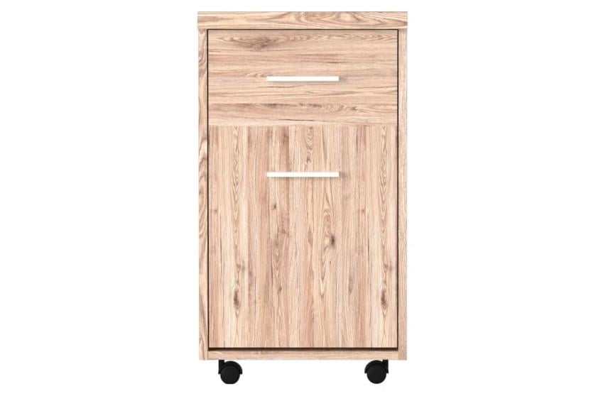 Тумба офисная под стол Гербор Шанталь KON1D1S Дуб санремо светлый (GRB-1409) Тумба офисная под стол Гербор Шанталь KON1D1S Дуб санремо светлый (GRB-1409)