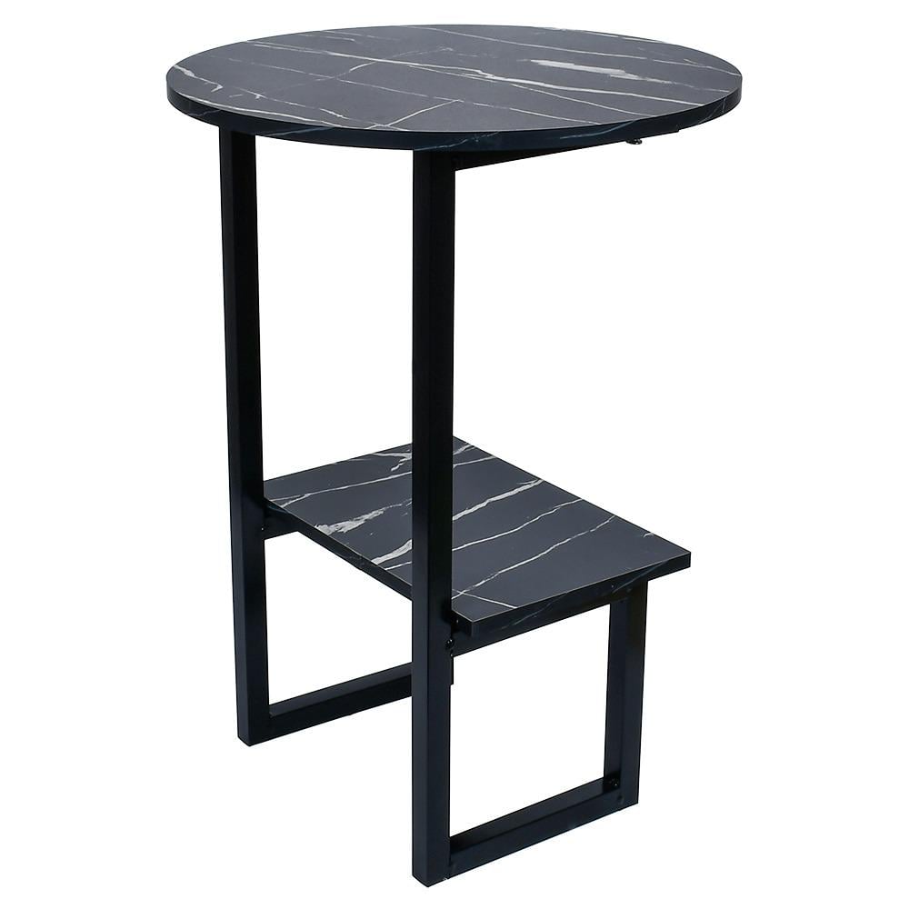 Стол журнальный 2 овраг 40х40х56 см (M50273-BL)