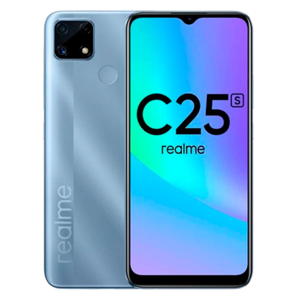 Смартфон Realme C25s 4/128 Gb Global Watery Blue - фото 3