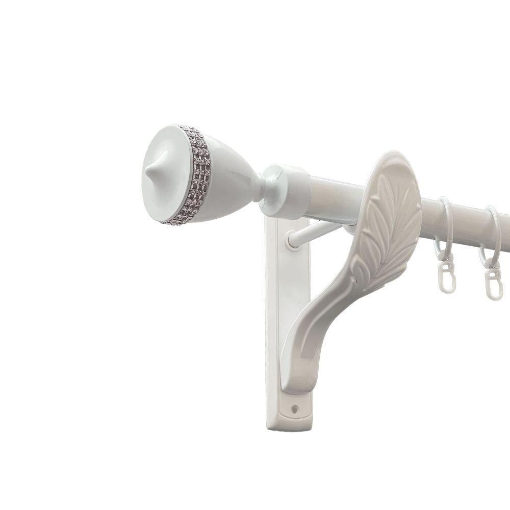 Карниз металлический Orvit Этерния однорядный ретро 25 мм 200 см Арктик (009-2633)