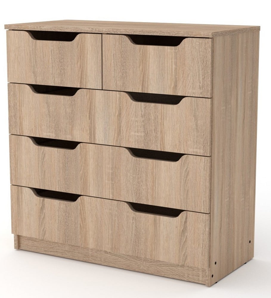 Комод для вещей Компанит 2+3М Дуб сонома (10498) - фото 1 Комод для вещей Компанит 2+3М Дуб сонома (10498) - фото 1