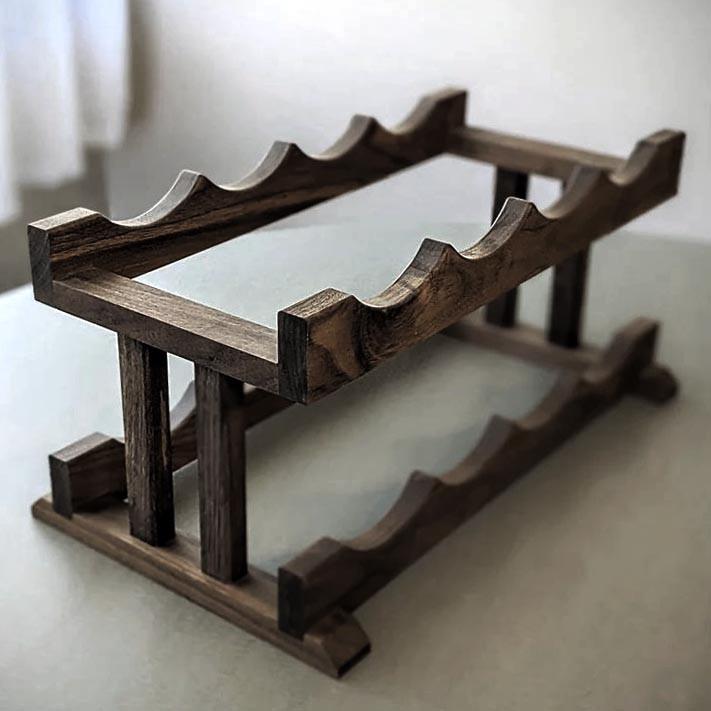 Полка для вина настольная Ламорада Мокко (Впс-010110)