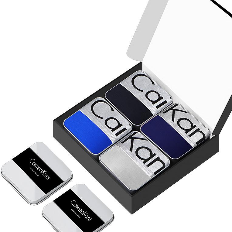 Трусы-боксеры мужские Caiwen Kani на резинке XL 4 шт. (2072025593)