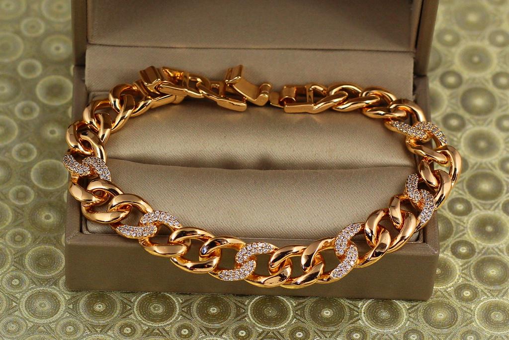 Браслет Xuping Jewelry Братство 20 см Золотистый (28602286)