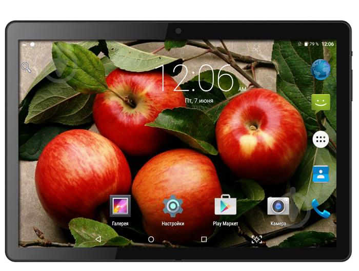 Планшет-телефон Hoozo MT116 2GB RAM Black + Чехол-книжка + Карта памяти 64GB